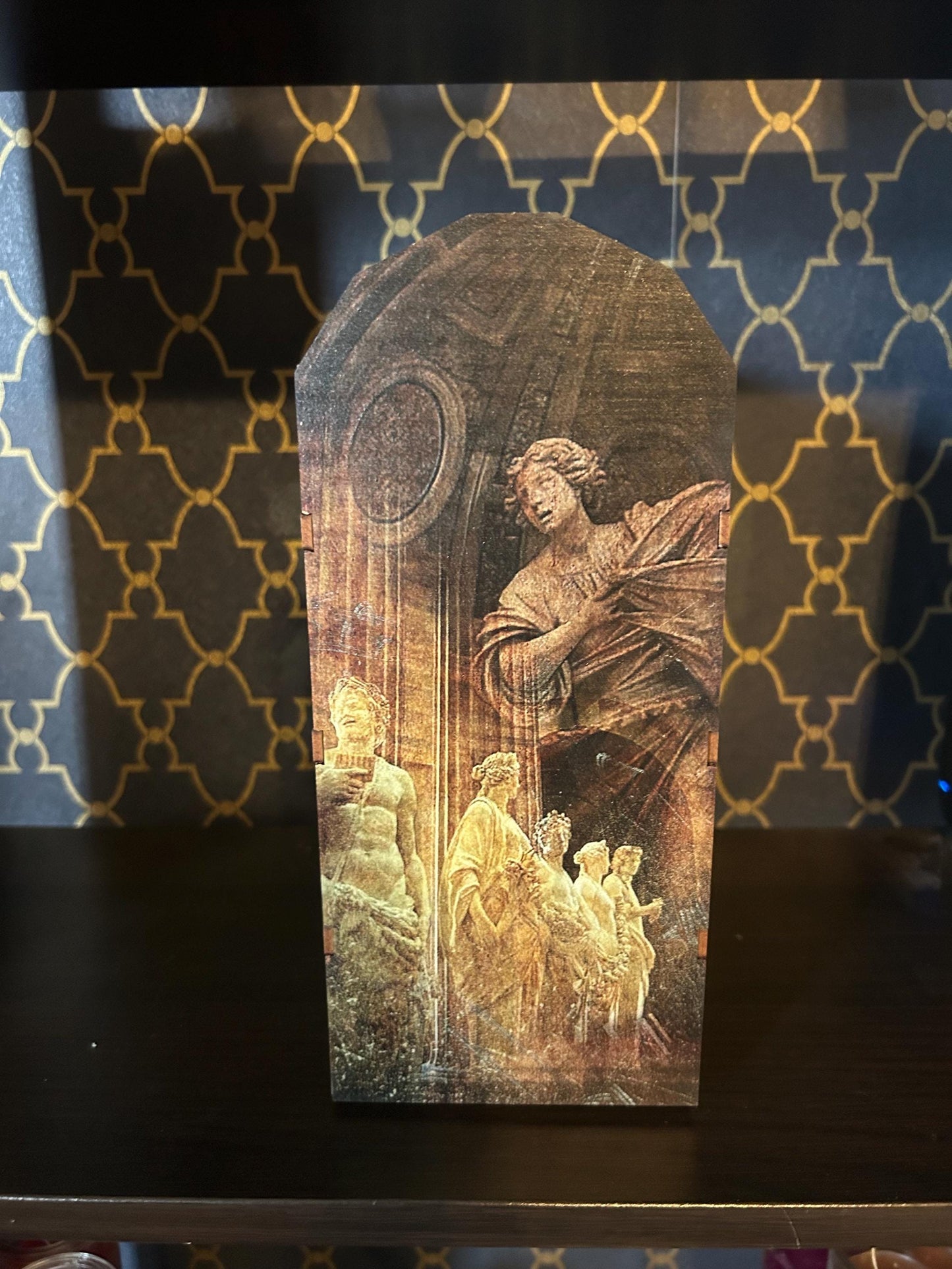 Assembled and Embellished Museum Book Nook