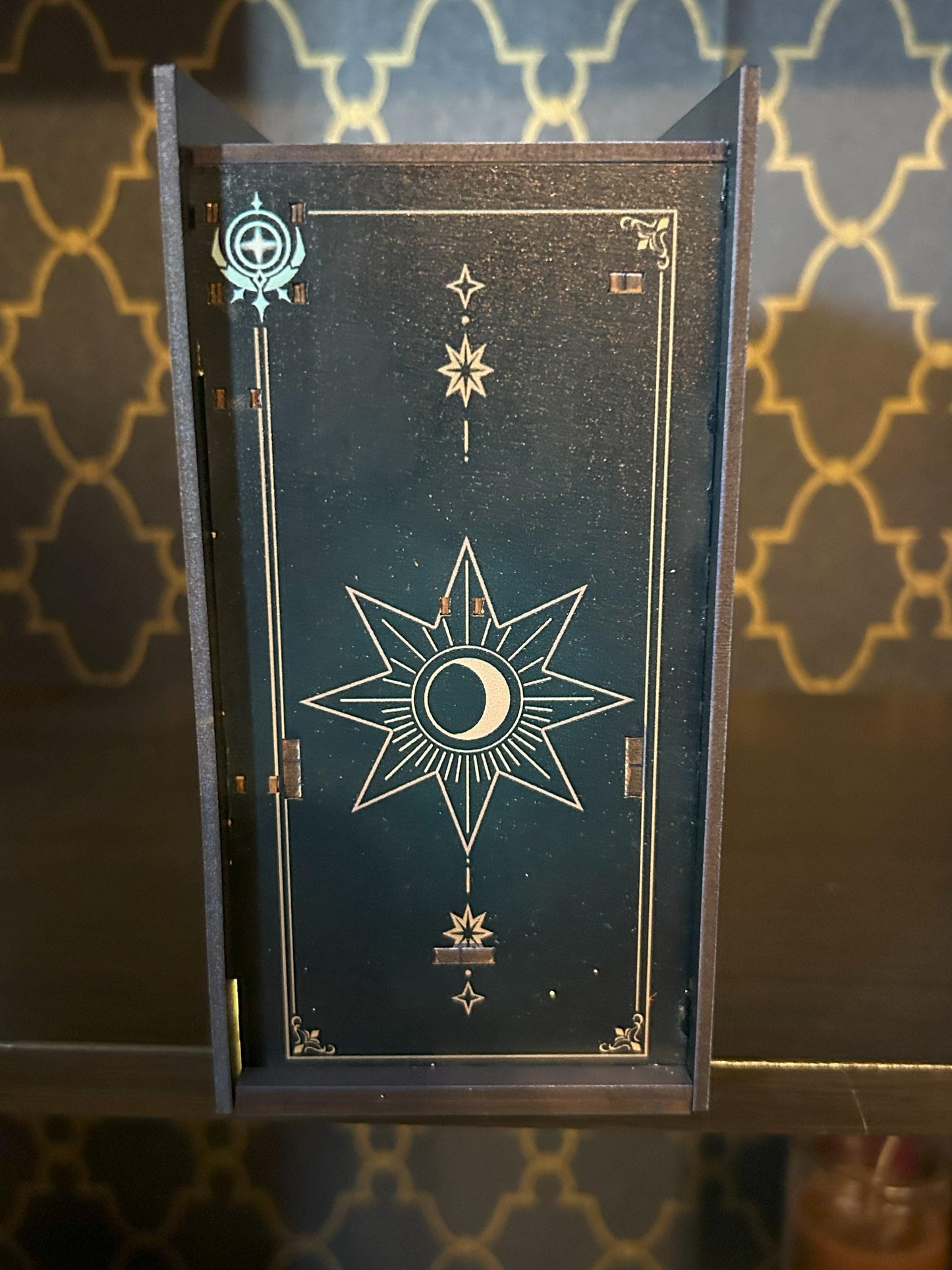 Assembled and Embellished Gate of Wonderland Book Nook
