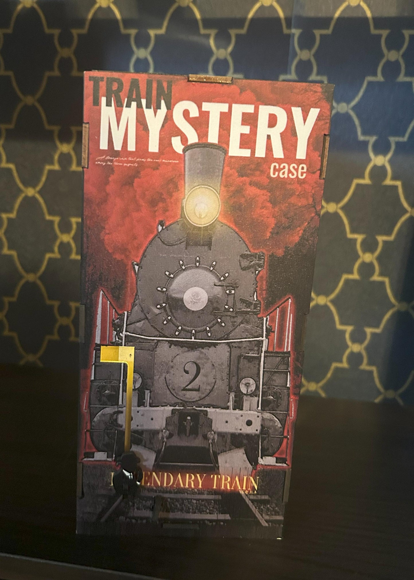 Train Mystery Case book nook!