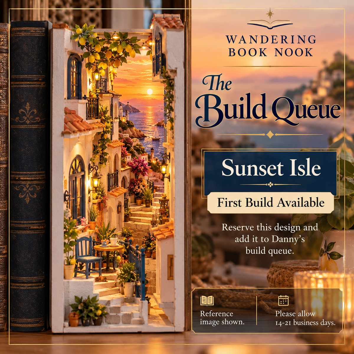 Sunset Isle Book Nook | First Build