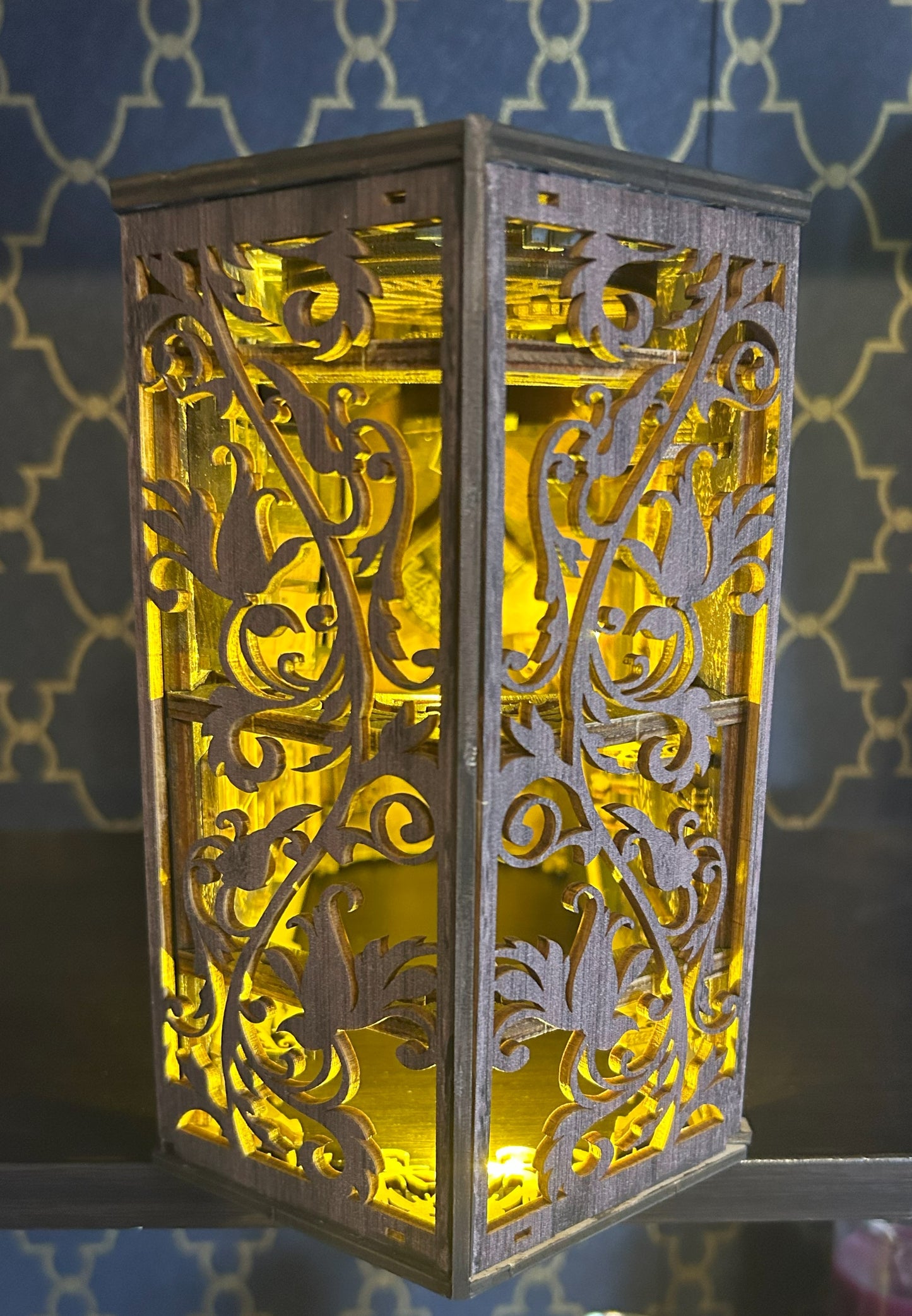 Assembled and Embellished Detective Famous Agency Book Nook