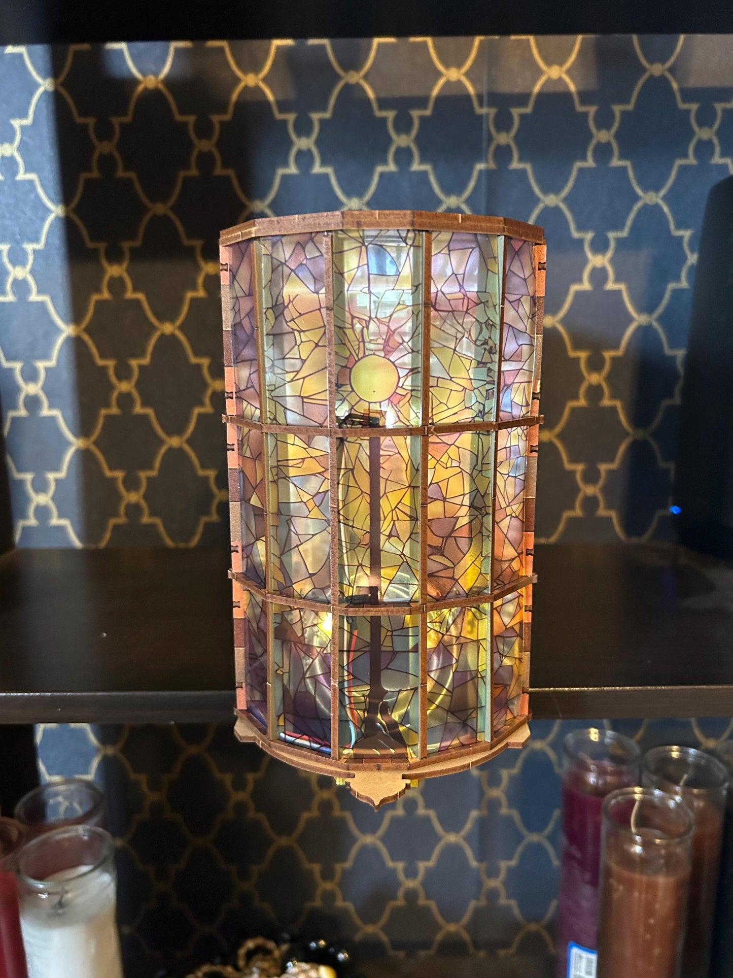 Assembled and Embellished Museum Book Nook