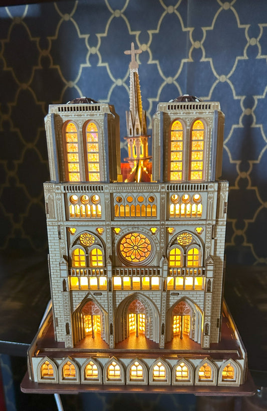 Fully Assembled Notre Dame Model