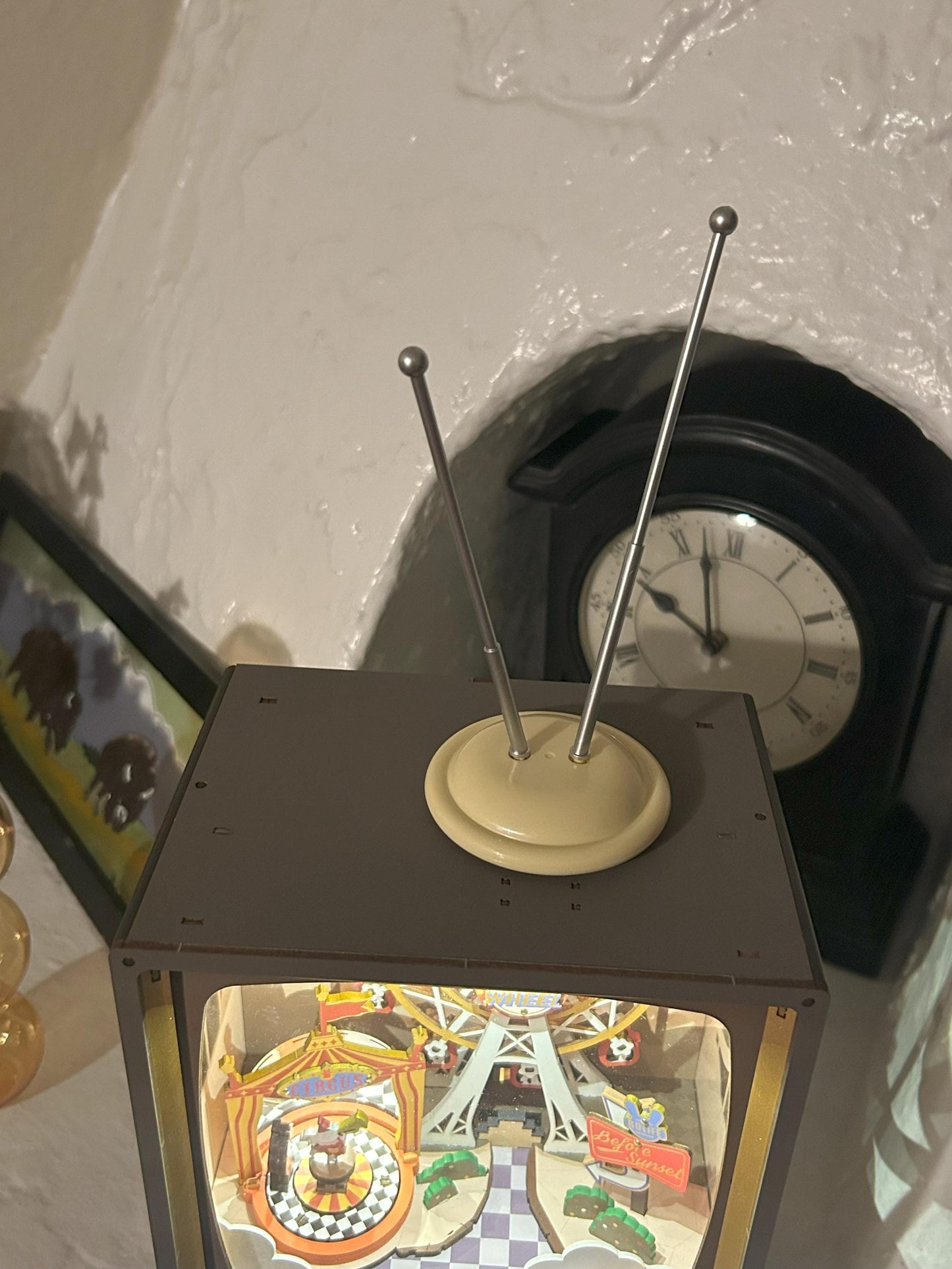 Assembled and Embellished Carnival Book Nook