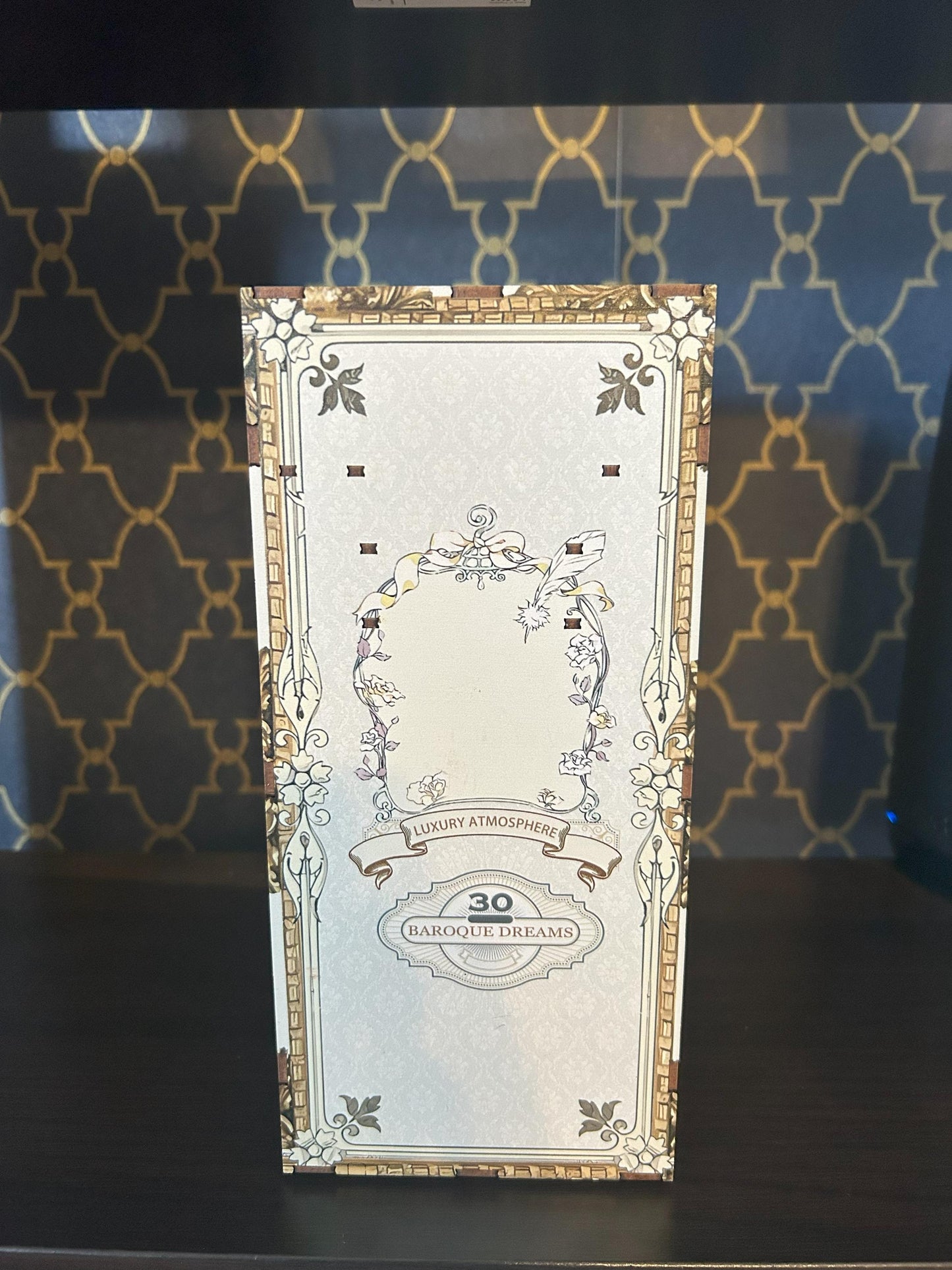 Assembled and Embellished 'Baroque Dreams' Book Nook
