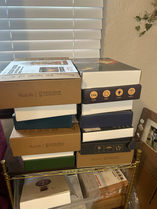 Assembled and Embellished Your Choice Book Nook Level 2