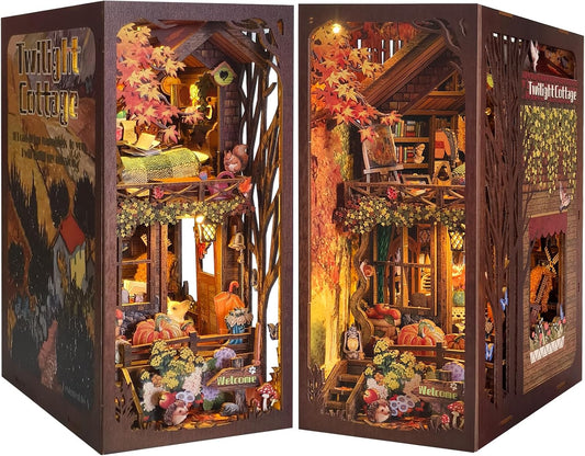 Fully Assembled and Embellished Twilight Cottage