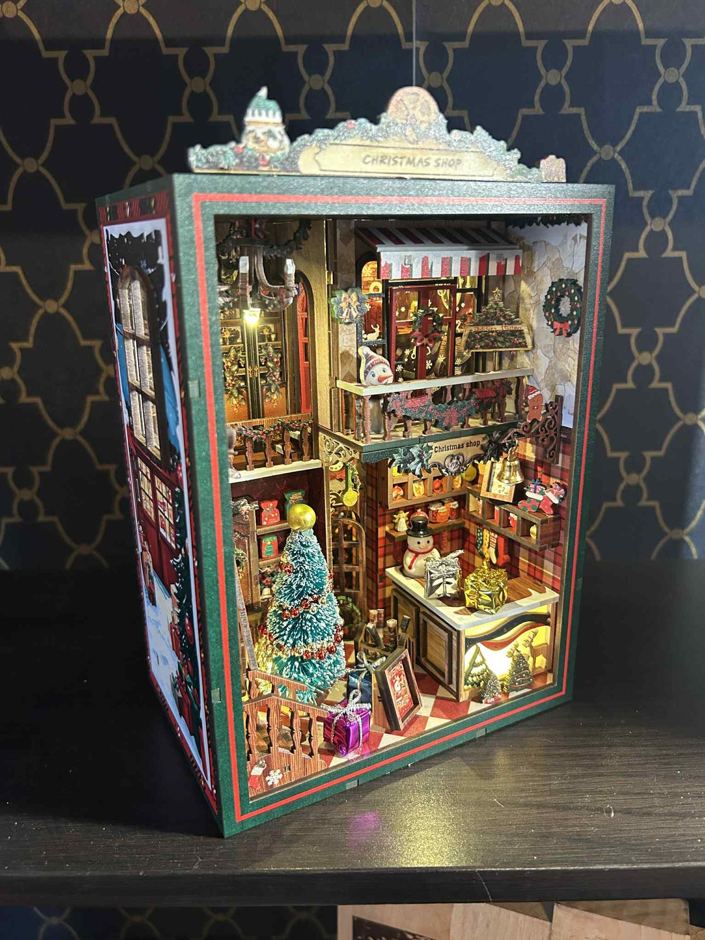 Fully Assembled and Embellished Christmas Store!