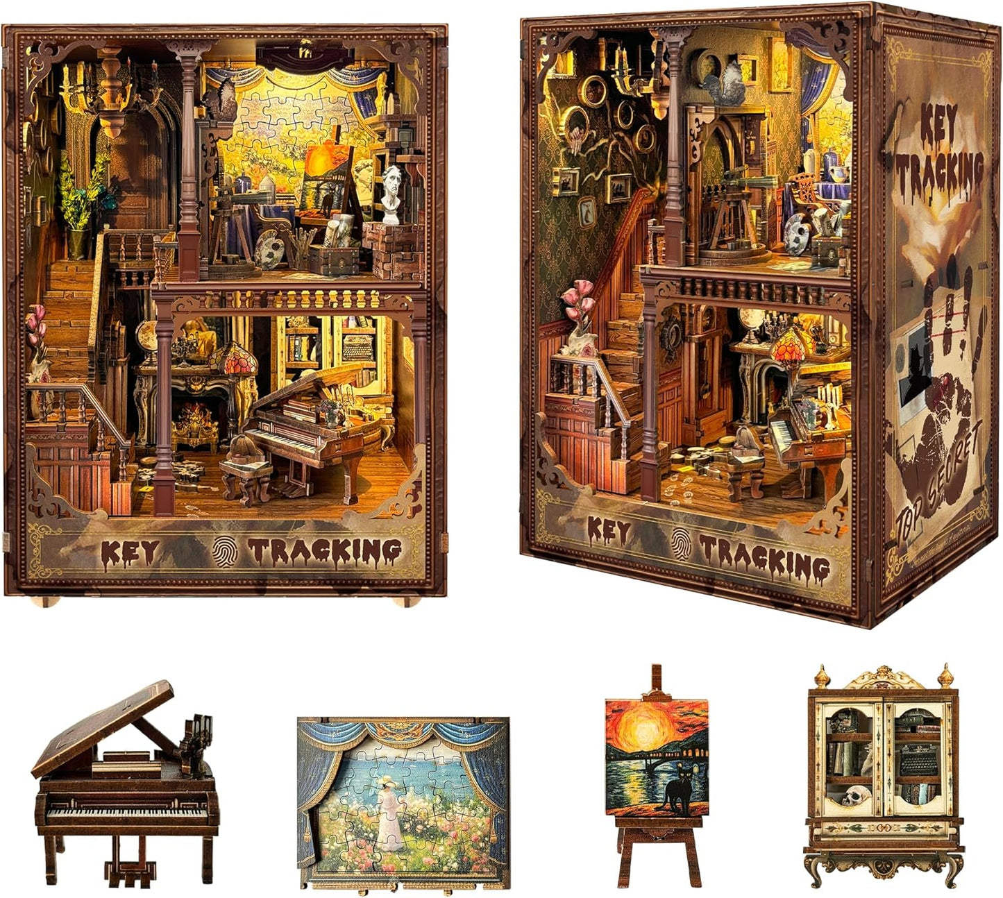 Manor House Key Mystery Book Nook