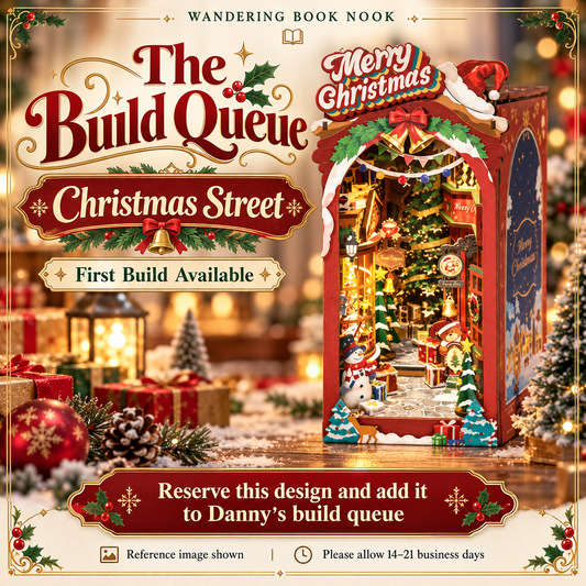Christmas Street Book Nook | First Build