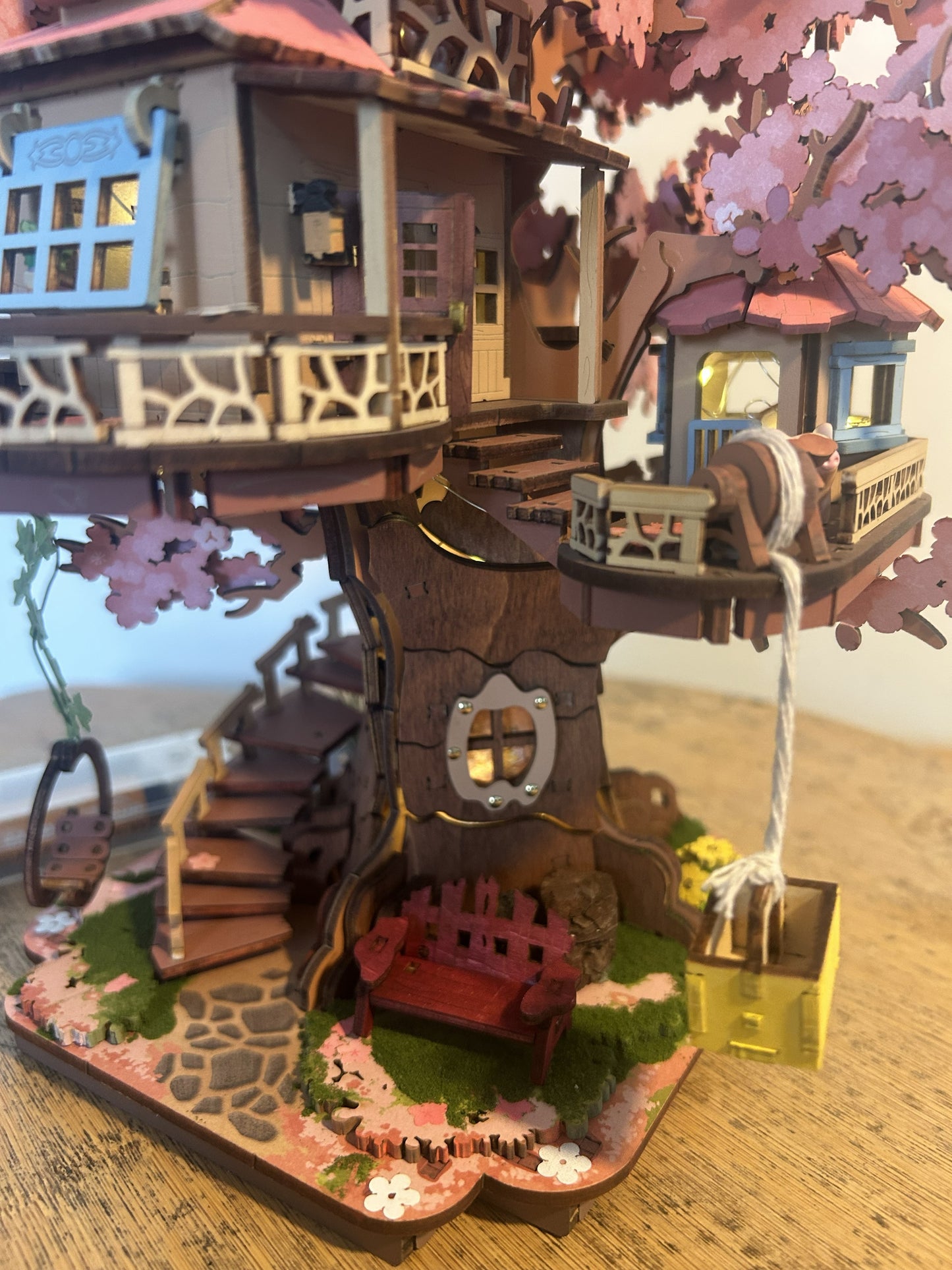 Sakura Treehouse Retreat Book Nook