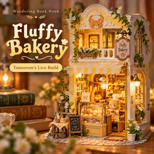 Fluffy Bakery Book Nook