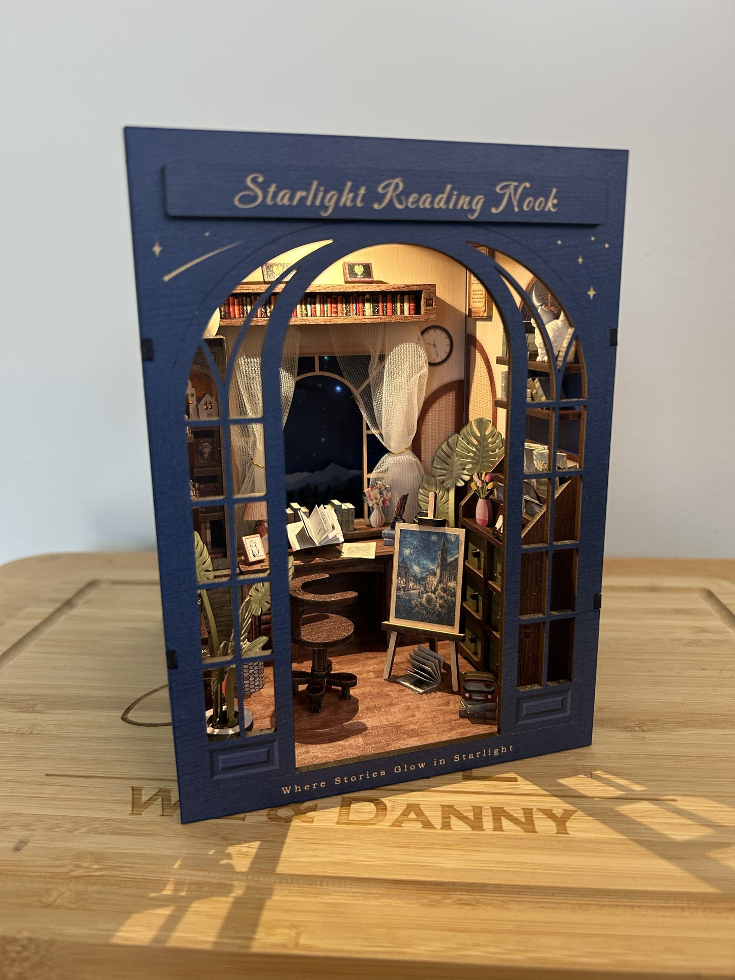 Starlight Reading Nook Book Nook