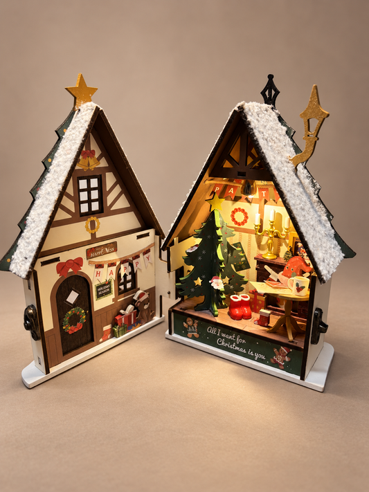 Twinkling Christmas House