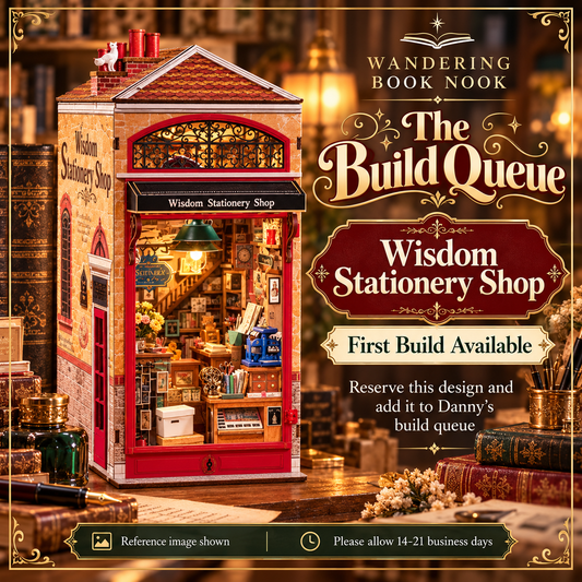 Wisdom Stationery Shop Book Nook | First Build