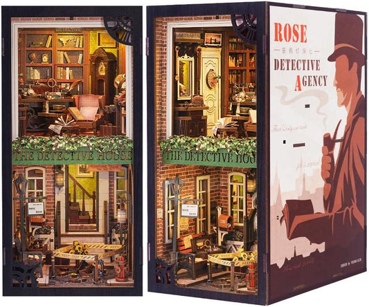 1950s inspired Detective Book Nook