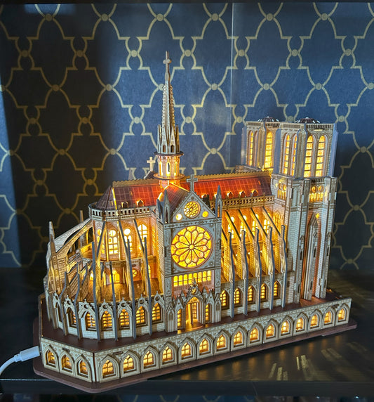 Fully Assembled Notre Dame Model
