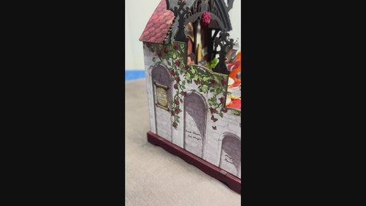 Rosa Salon Miniature House